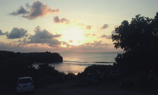 Sunset at Balangan Beach