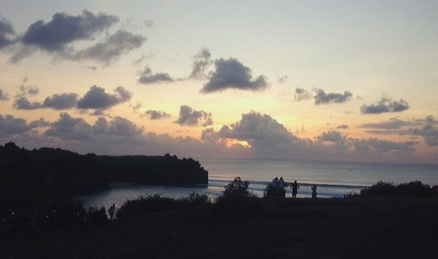 Sunset at Balangan Beach
