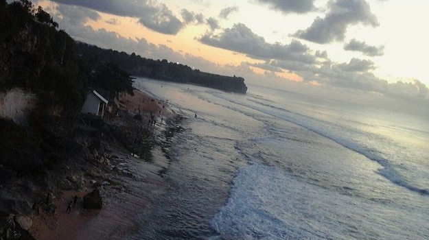 Sunset at Balangan Beach