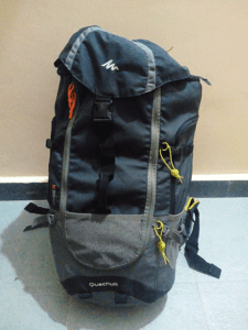 Digital Nomad packing backpack