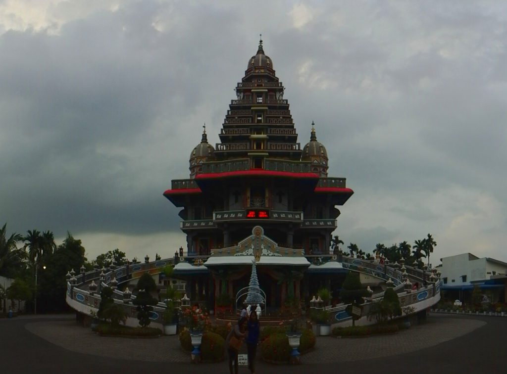 Lake Toba for Digital Nomads - Graha Maria Annai Velangkanni church's unique architecture