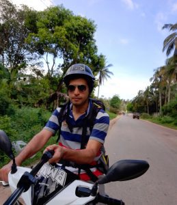 A Digital Nomad's Guide to Zanzibar - On a motorbike while riding from Stone Town to Paje
