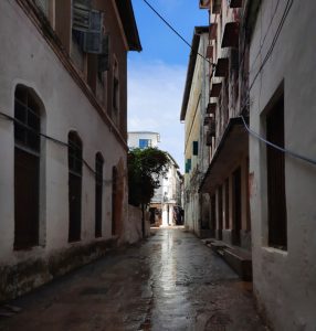 A Digital Nomad's Guide to Zanzibar - One of the many narrow allies of stone town