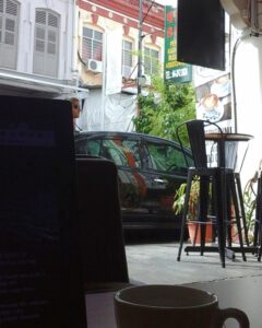 Working from Wheeler's Coffee